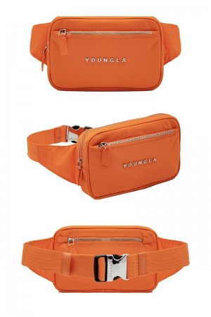 YoungLA 751 Luxsential Fanny Packs Orange | TJ4608-132