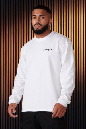 YoungLA 801 , Eternal Longsleeves White | TR4378-296