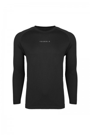 YoungLA 823 New Gen Compression Longsleeves Black | LI5213-408