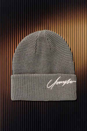 YoungLA 906 , Signature Beanies Gunmetal | BA9368-102