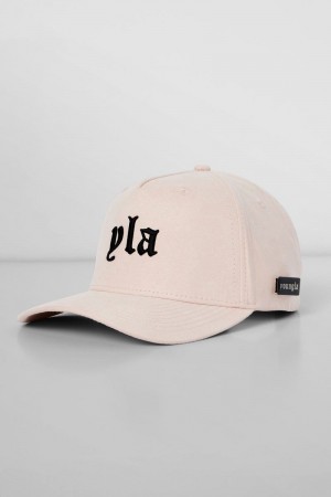 YoungLA 915 , YLA Suede Hats Light Pink | ZB1845-072