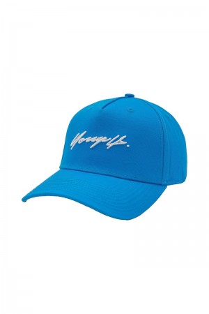 YoungLA 922 Signature Hats Malibu Blue | LW6431-827