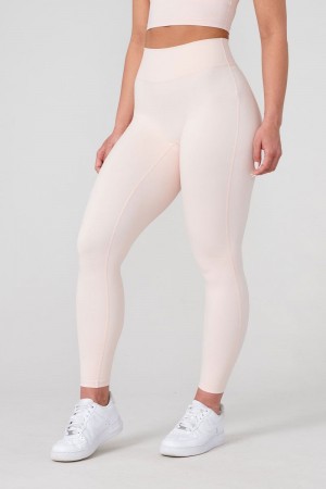 YoungLA W209 Level Up Leggings Lotus Pink | KP0132-896