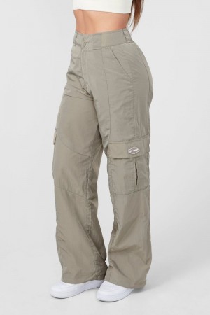 YoungLA W222 Retro Cargo Joggers Taupe | FN5649-081