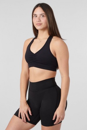 YoungLA W320 Power Backless Sports Bra Black | DX3486-071