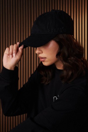 YoungLA W902 , Urban Dad Hat Raven | CG0839-547