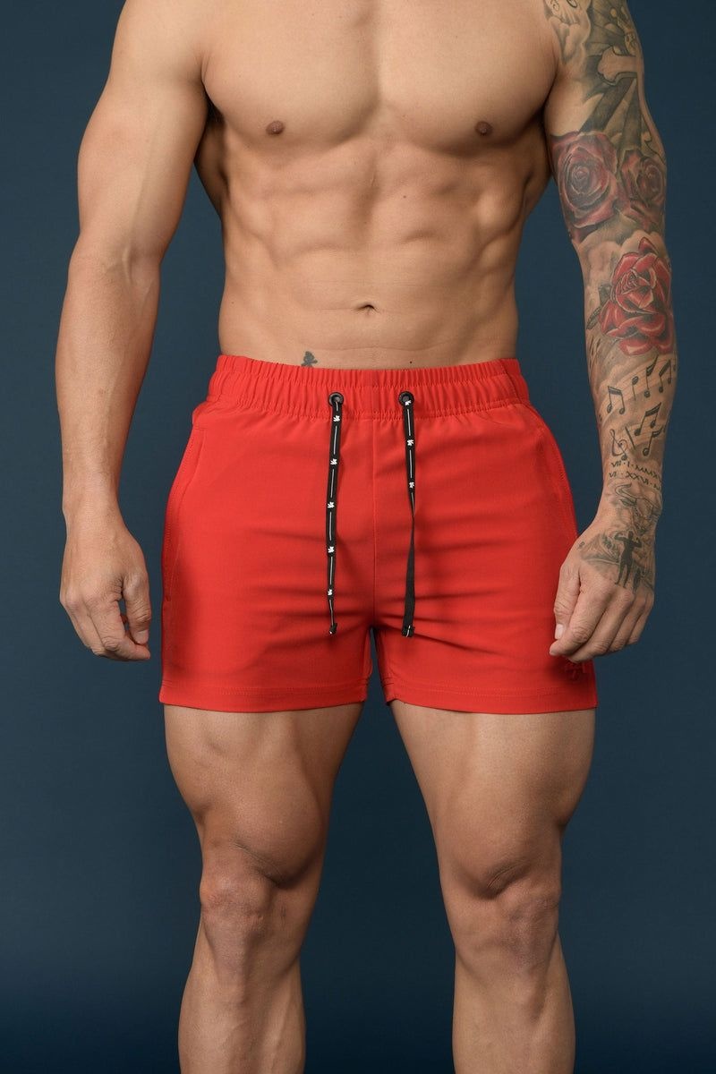 YoungLA 101 Bodybuilding Short Shorts All Black | WB3546-927