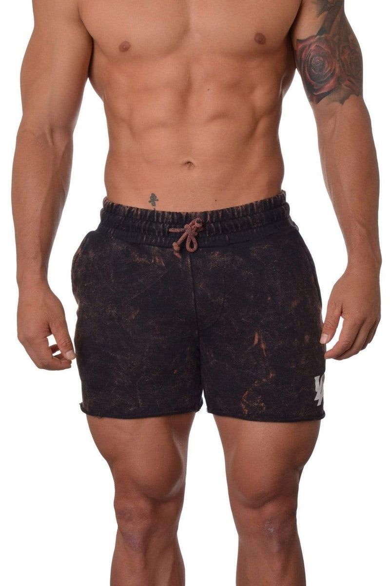 YoungLA 102 Bodybuilding French Terry Shorts Black | CN5986-231