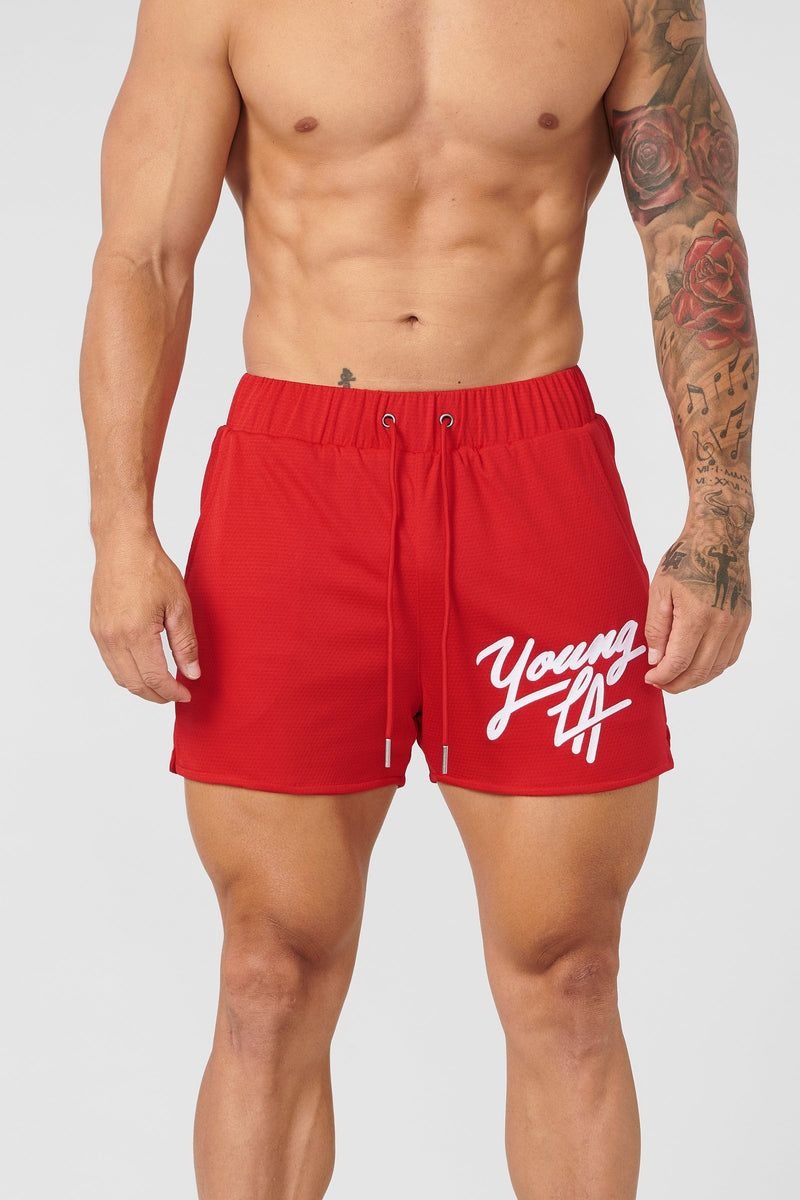 YoungLA 104 Legacy Shorts Green | MH1786-403