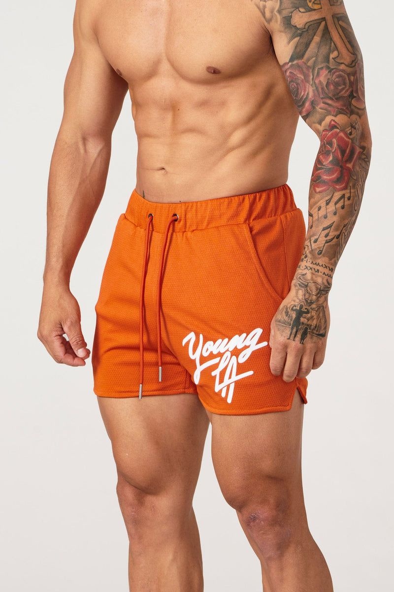 YoungLA 104 Legacy Shorts Orange | TW3945-806