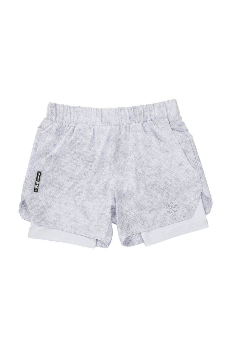 YoungLA 105 Compression Shorts 2.0 Grey Camo / White | BG9027-316