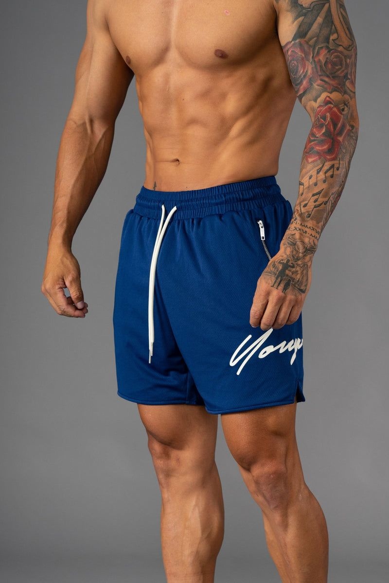 YoungLA 115 Signature Shorts Black | YI9681-245