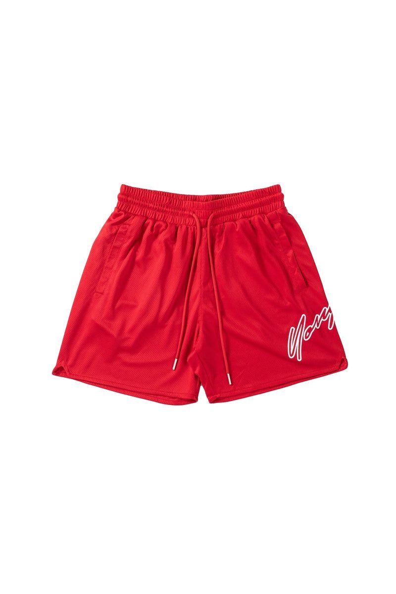 YoungLA 117 Sig Shorts Red | BR6754-280