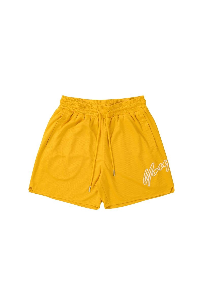 YoungLA 117 Sig Shorts Yellow | EK7982-654