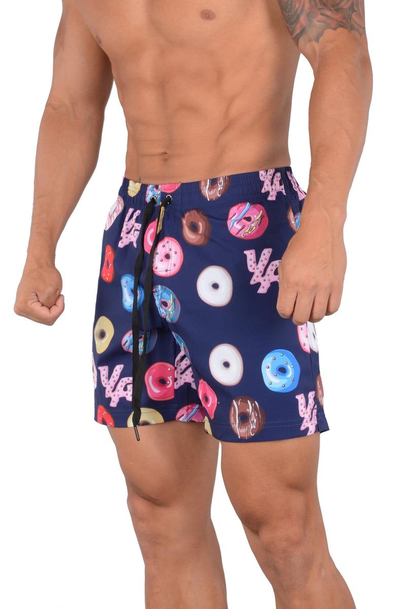 YoungLA 128 Abstract Swim Shorts inch22 Donut | AS4596-102