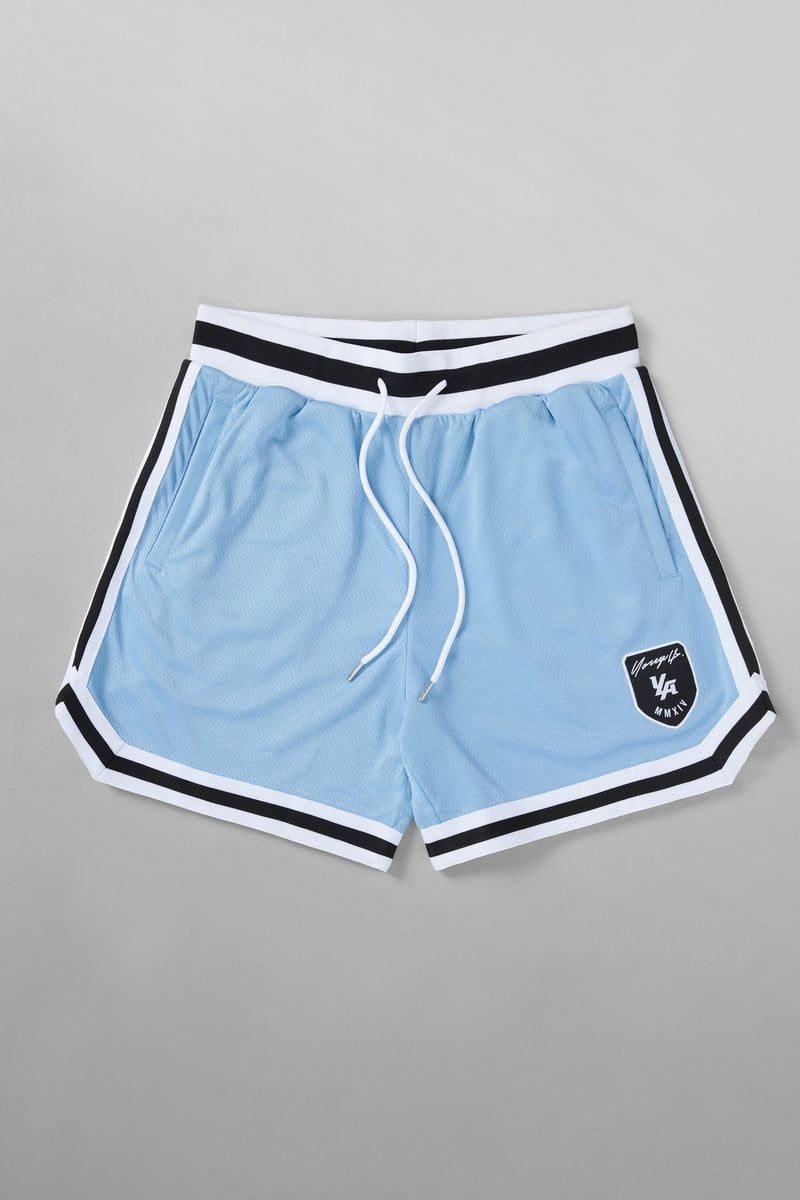 YoungLA 133 Home Plate Shorts Carolina Blue | NT2730-469