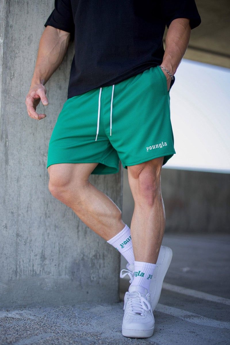 YoungLA 134 Game-Time Shorts & Socks Set Black | FM5302-148