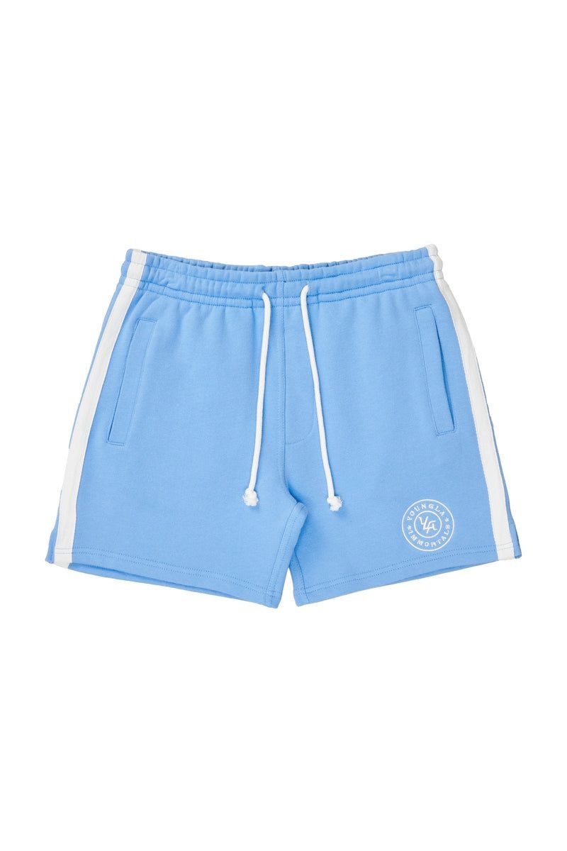 YoungLA 137 , Golden Era Bodybuilding Shorts Carolina Blue | RN7129-465