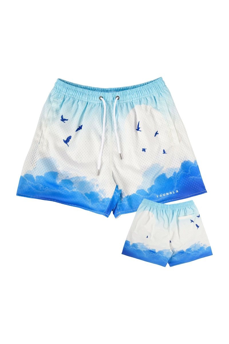 YoungLA 141 The Block Party Shorts Sedona Sunrise | YI9452-367