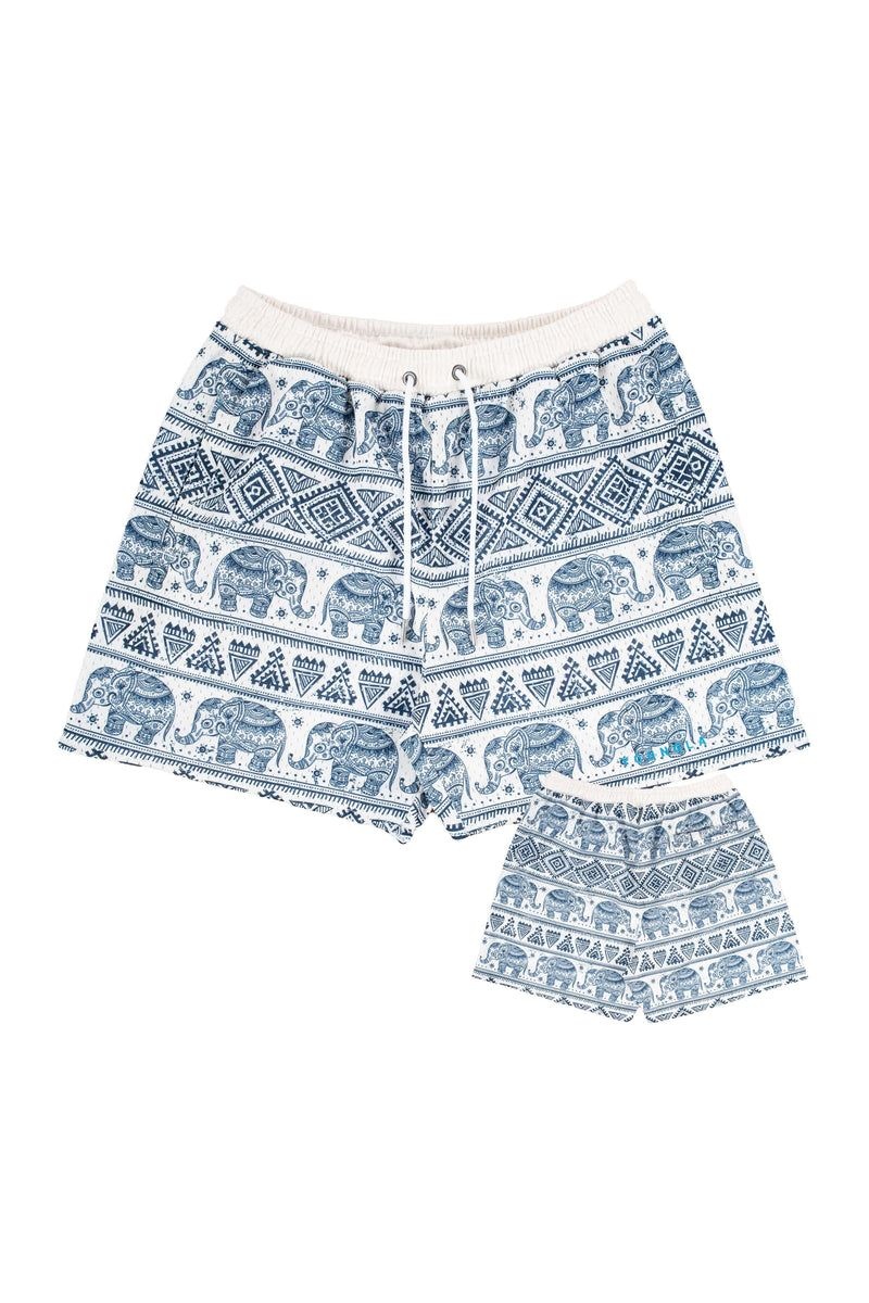 YoungLA 150 After Party Shorts Tribal Elephants | TE9375-482