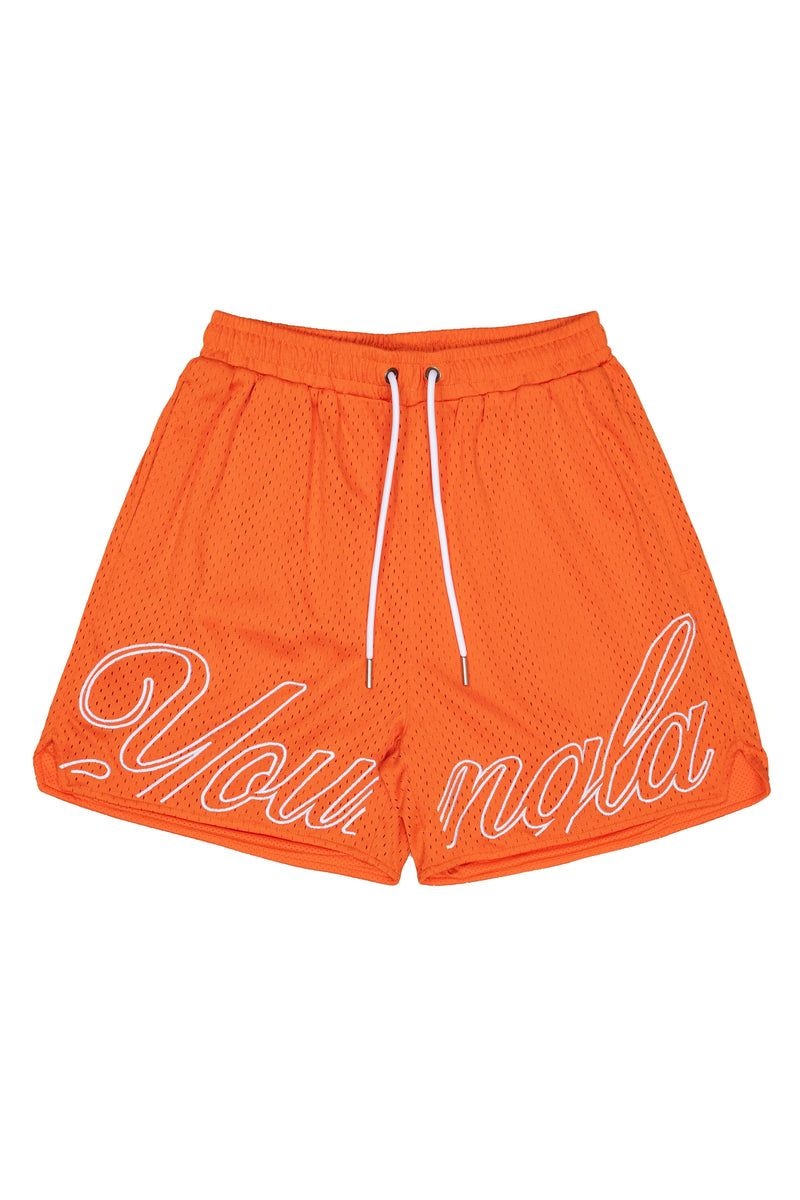 YoungLA 155 Championship Shorts Orange | VJ3416-287