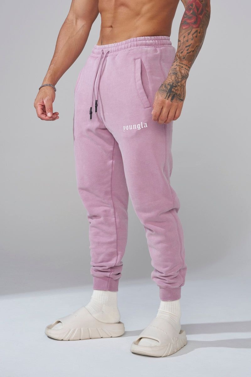 YoungLA 2022 , Love Sets , Joggers Black Wash | AU7954-186