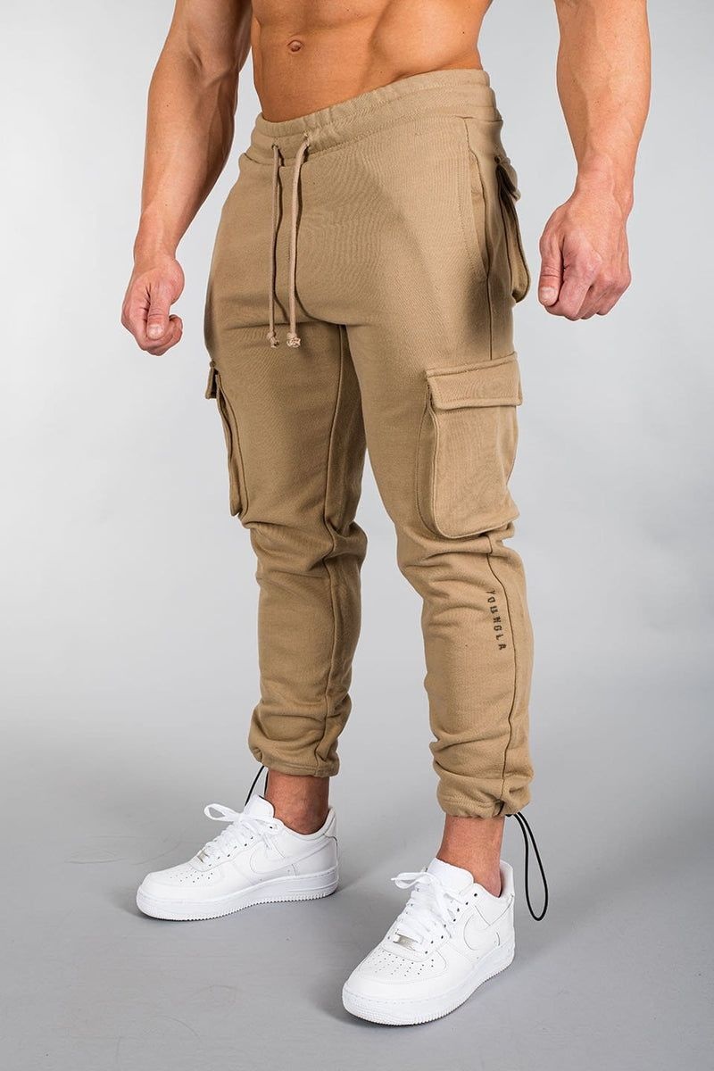 YoungLA 206 Rambo Combat Joggers Black | VA2649-135