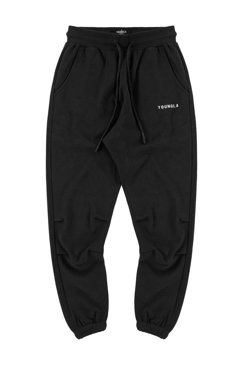 YoungLA 210 Kick-Back Joggers Black | TY3169-472