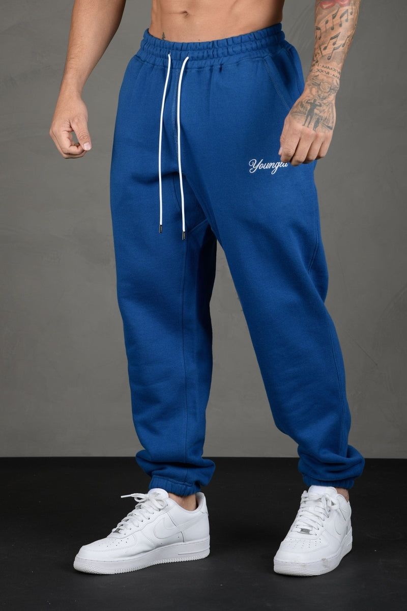 YoungLA 211 For Him Joggers Royal Blue | OZ0456-293