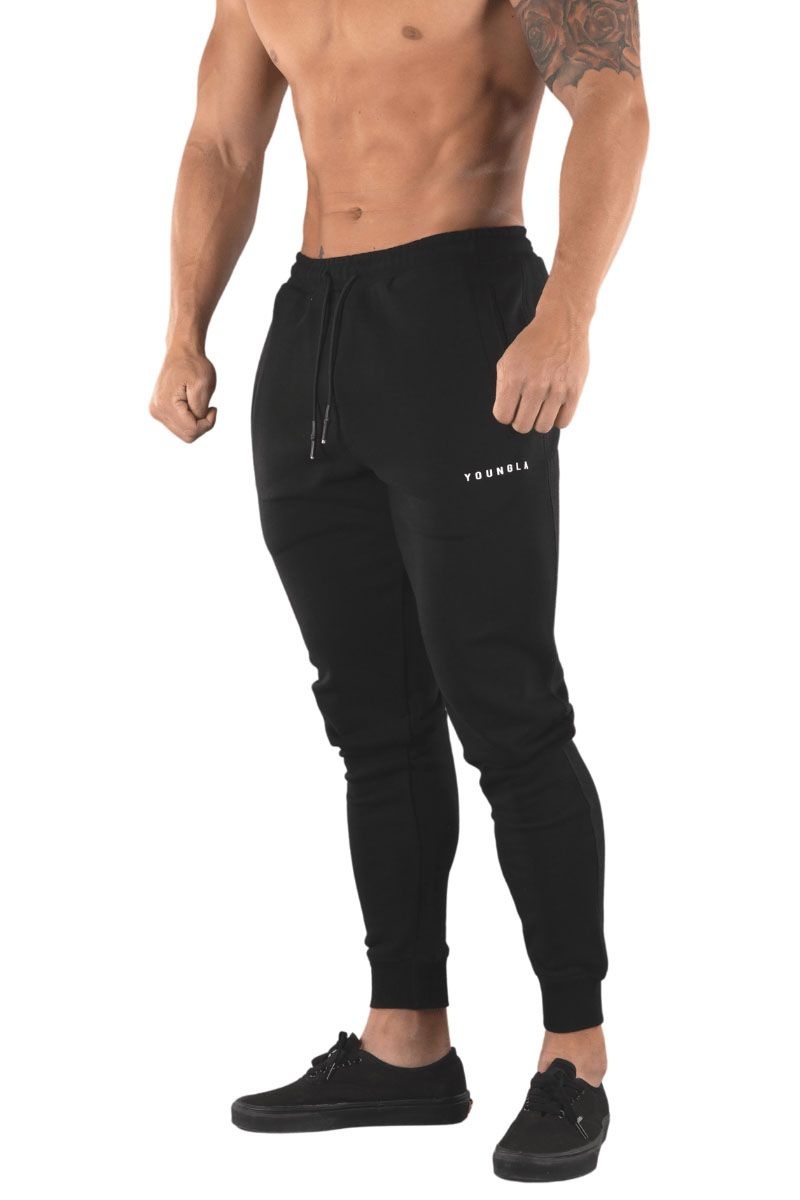 YoungLA 213 Elite Joggers Black | PW9375-286