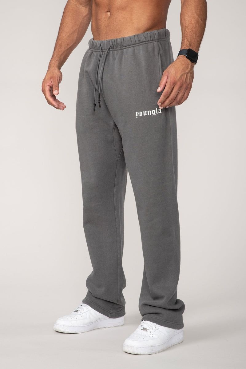 YoungLA 216 Eternal No Cuff Sweats Coal Wash | KD1294-753