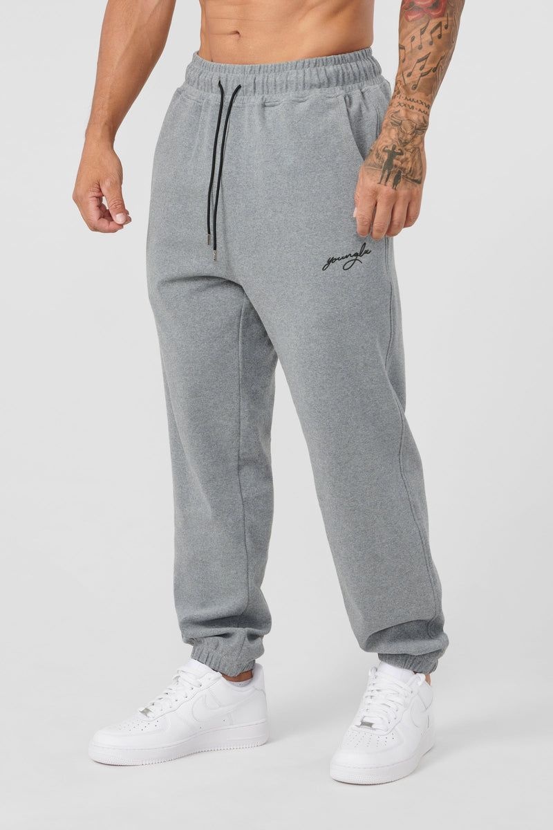 YoungLA 219 Chill Cloud Joggers Heather Grey | OC8293-510