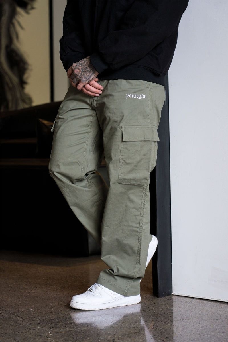 YoungLA 226 , TrailBlaze Cargos Black | YU4890-172