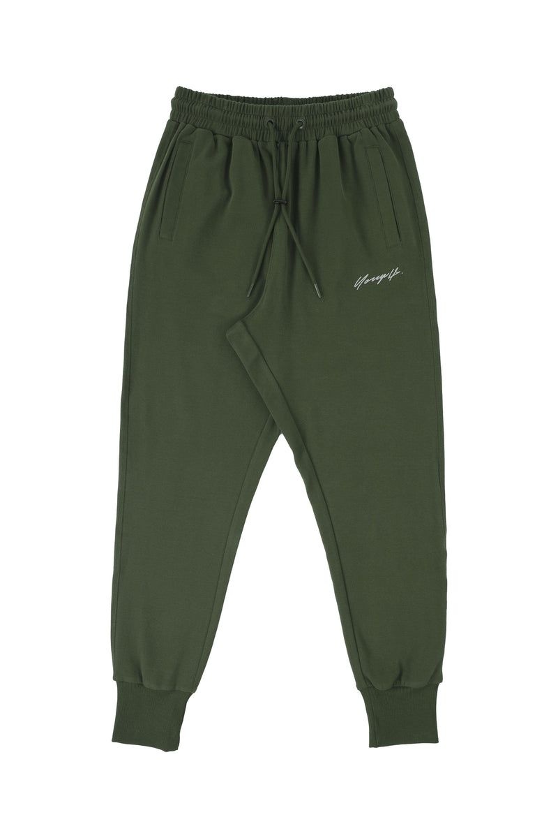 YoungLA 228 Cloud Joggers Forest Green | PQ4205-319