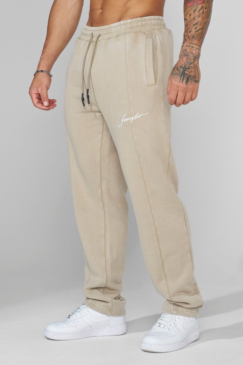 YoungLA 229 , Frontline Sweat Pants Black Wash | HZ7681-905