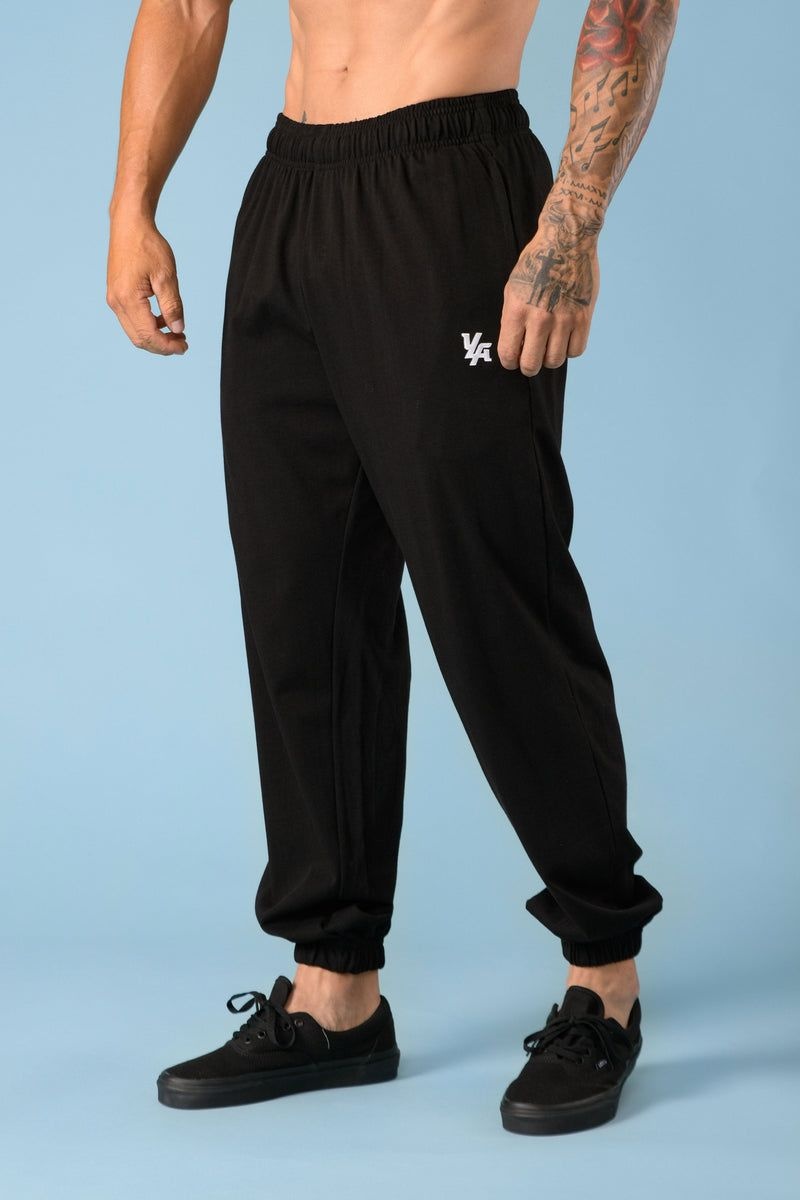 YoungLA 231 Pump Cover Joggers Black | CL2537-846