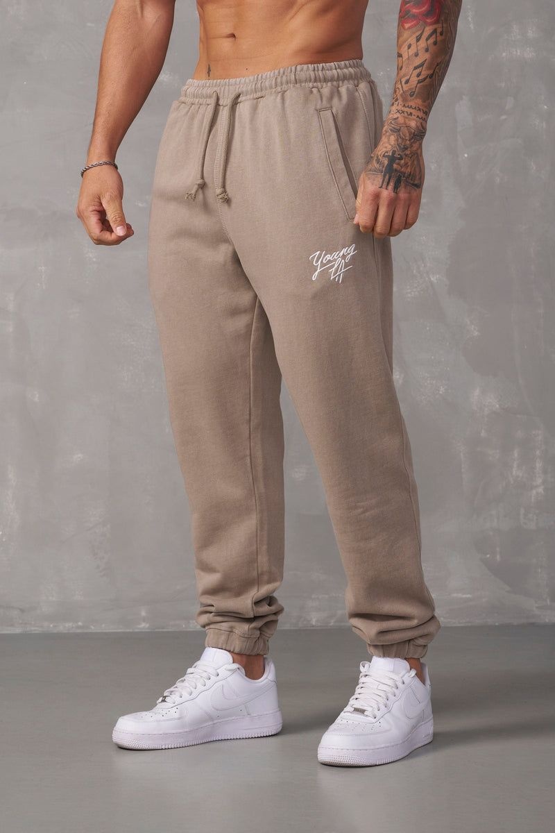 YoungLA 232 , Legacy Joggers Black Wash | DE2546-809