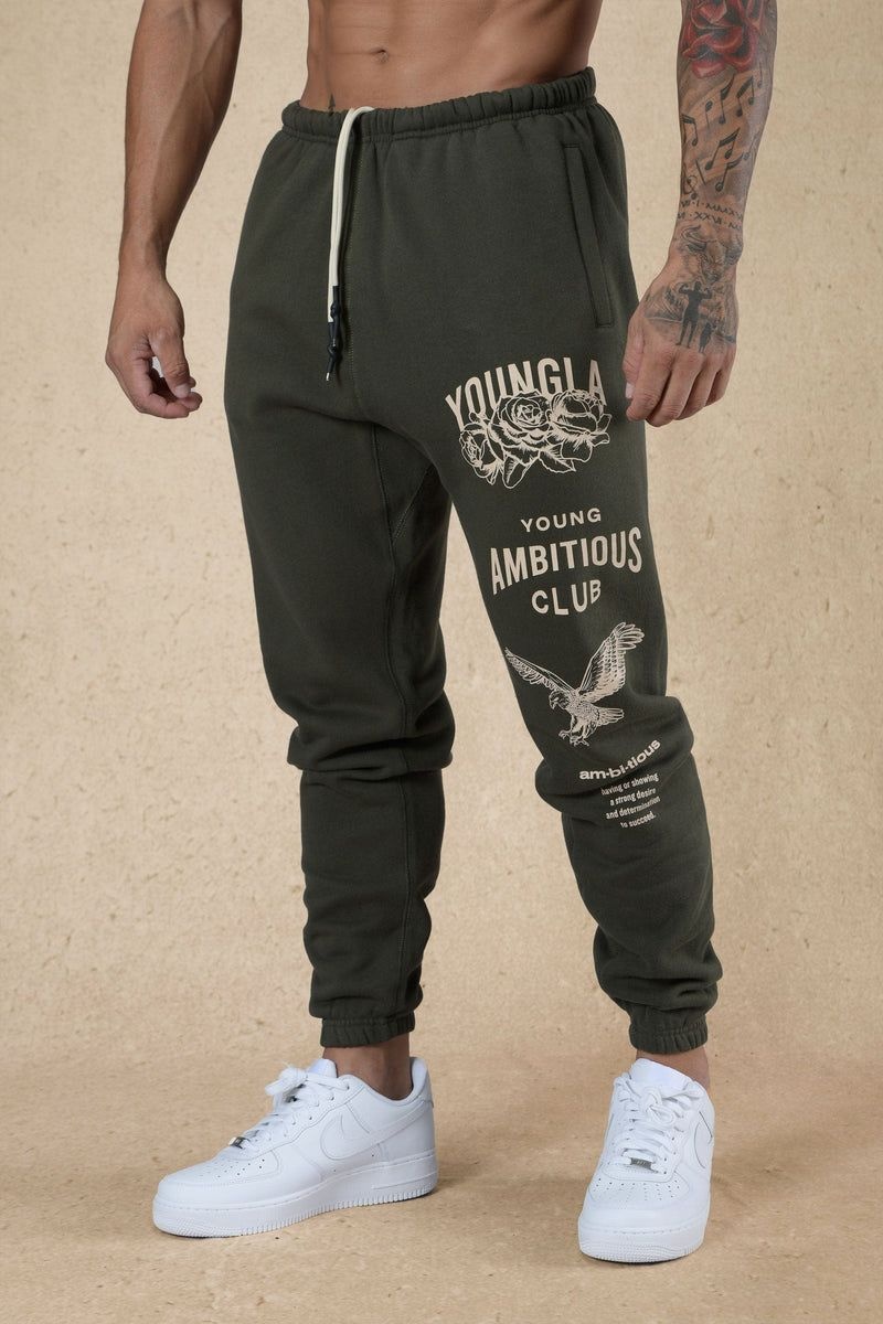 YoungLA 233 The Immortal Joggers Fall 22 inch Forest Night | YA0789-361