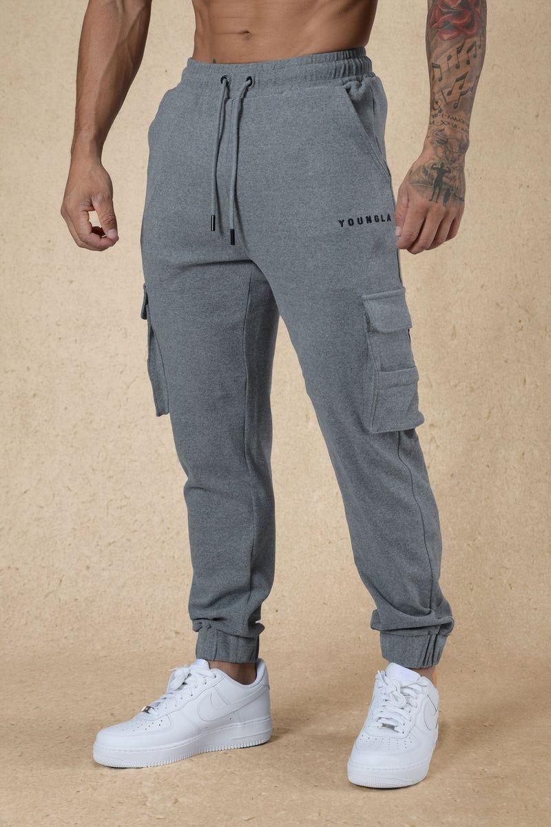 YoungLA 240 Cloud Rambo Joggers Black | ZC3087-146