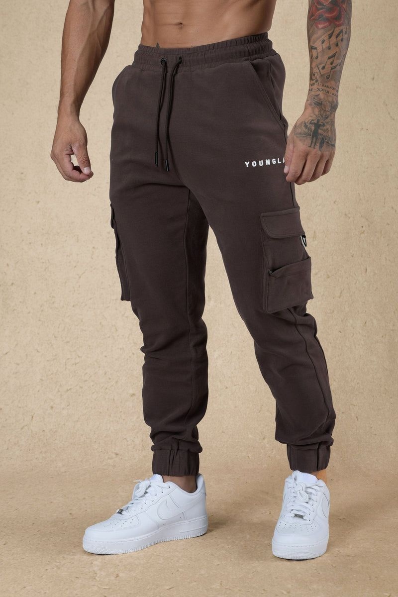 YoungLA 240 Cloud Rambo Joggers Chocolate Plum | MW6819-230