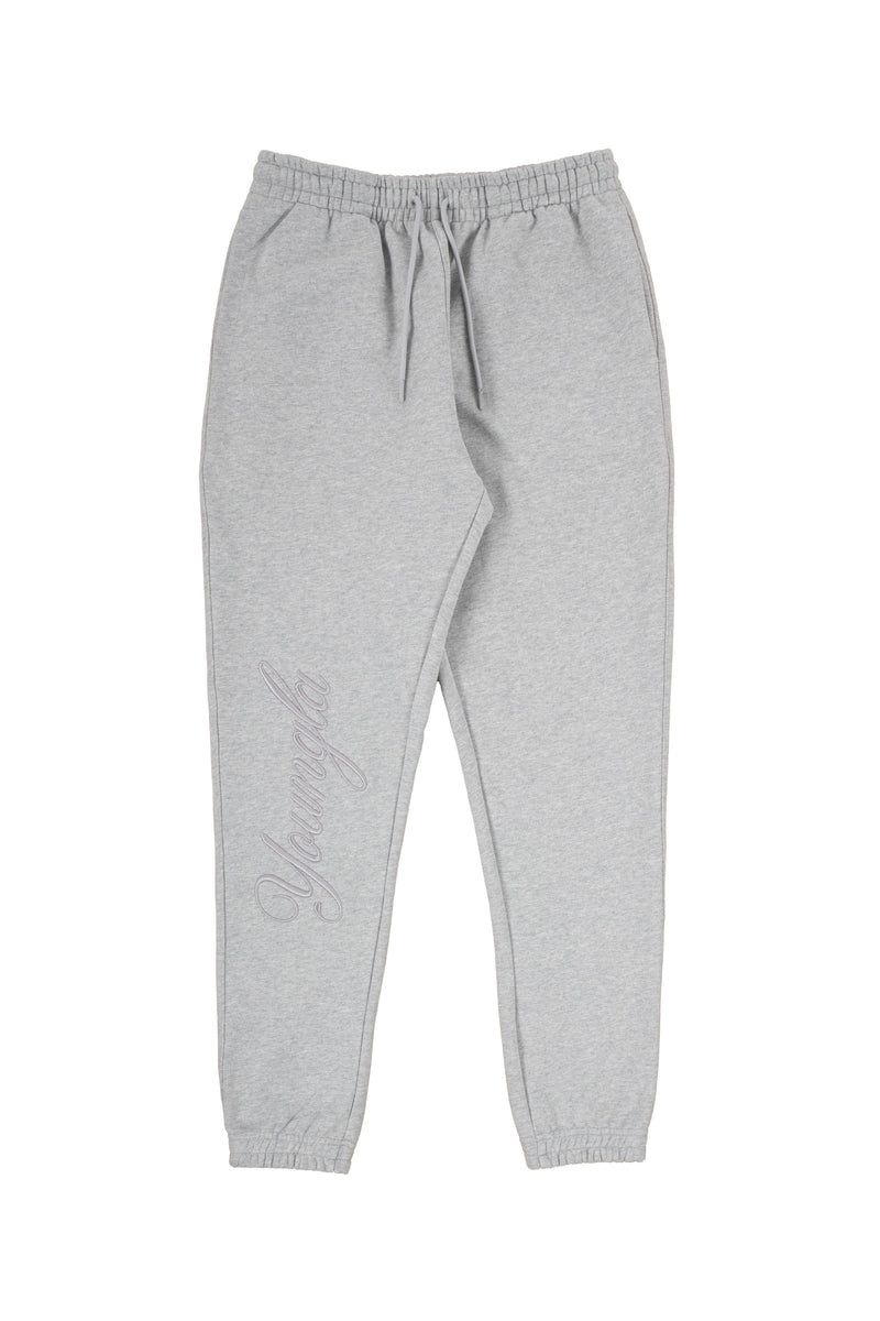 YoungLA 245 Autograph Joggers Heather Grey | VI8301-724