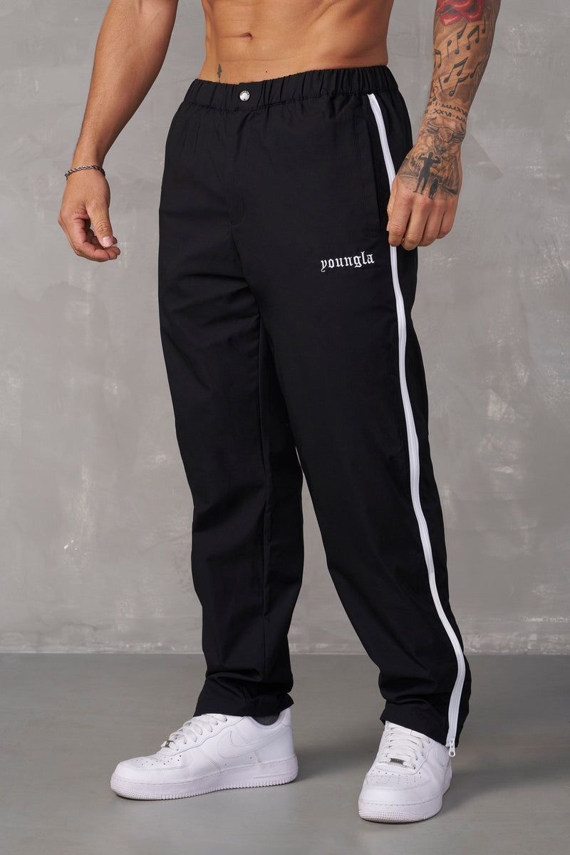 YoungLA 246 , Side Zipper Joggers Black | IV9765-803