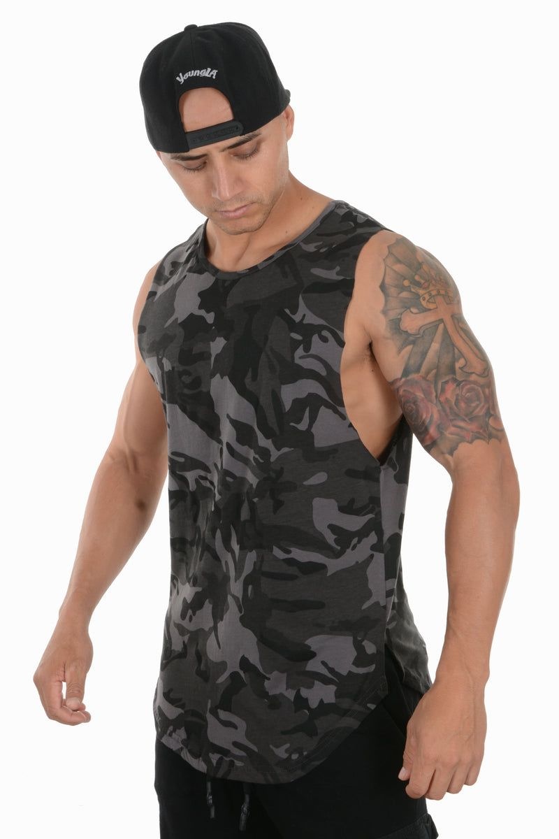 YoungLA 308 Muscle Tanks Black | BX6541-970