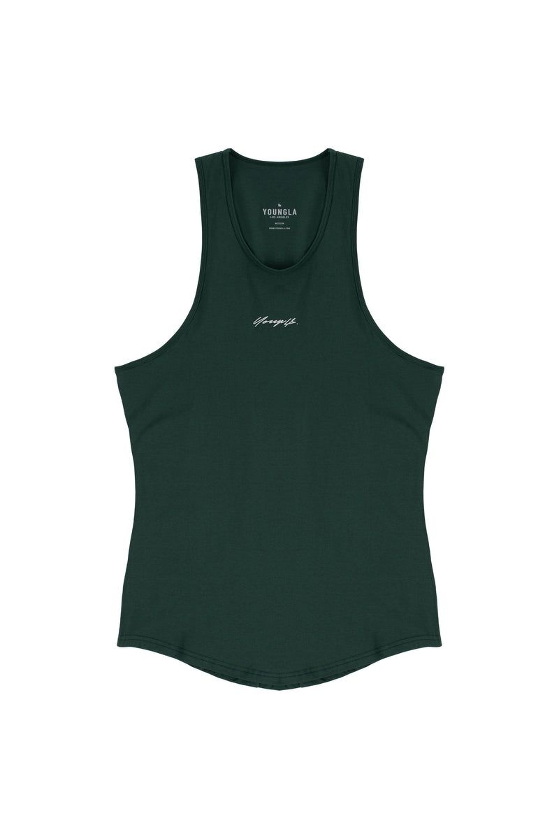 YoungLA 309 Signature Tanks Forest Green | VD6735-841