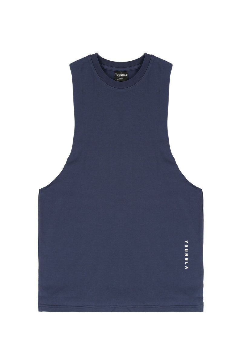 YoungLA 317 Delt Tanks Navy | HQ1572-648