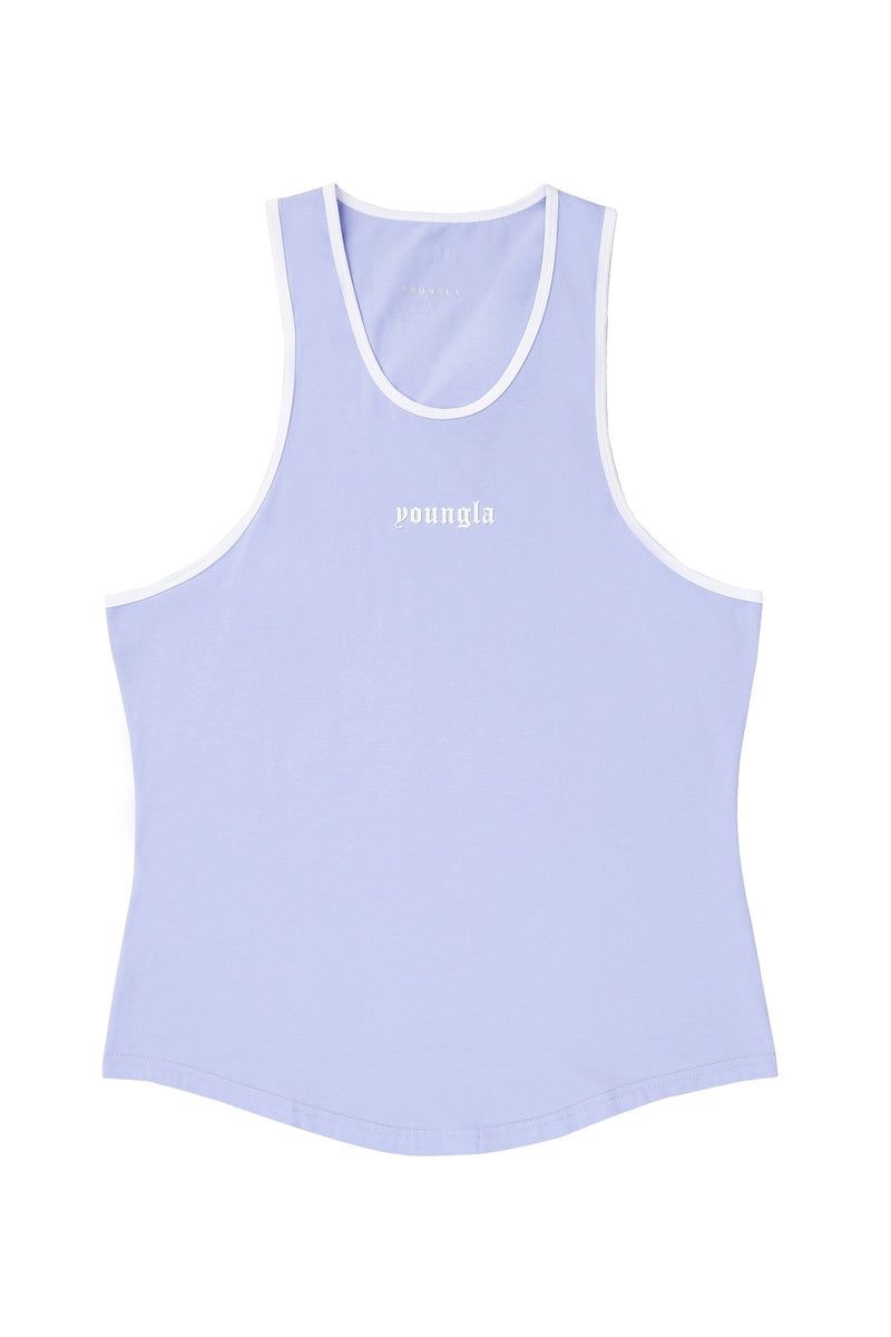 YoungLA 319 , Pristine Tank Tops Lavender Purple | LD4653-812