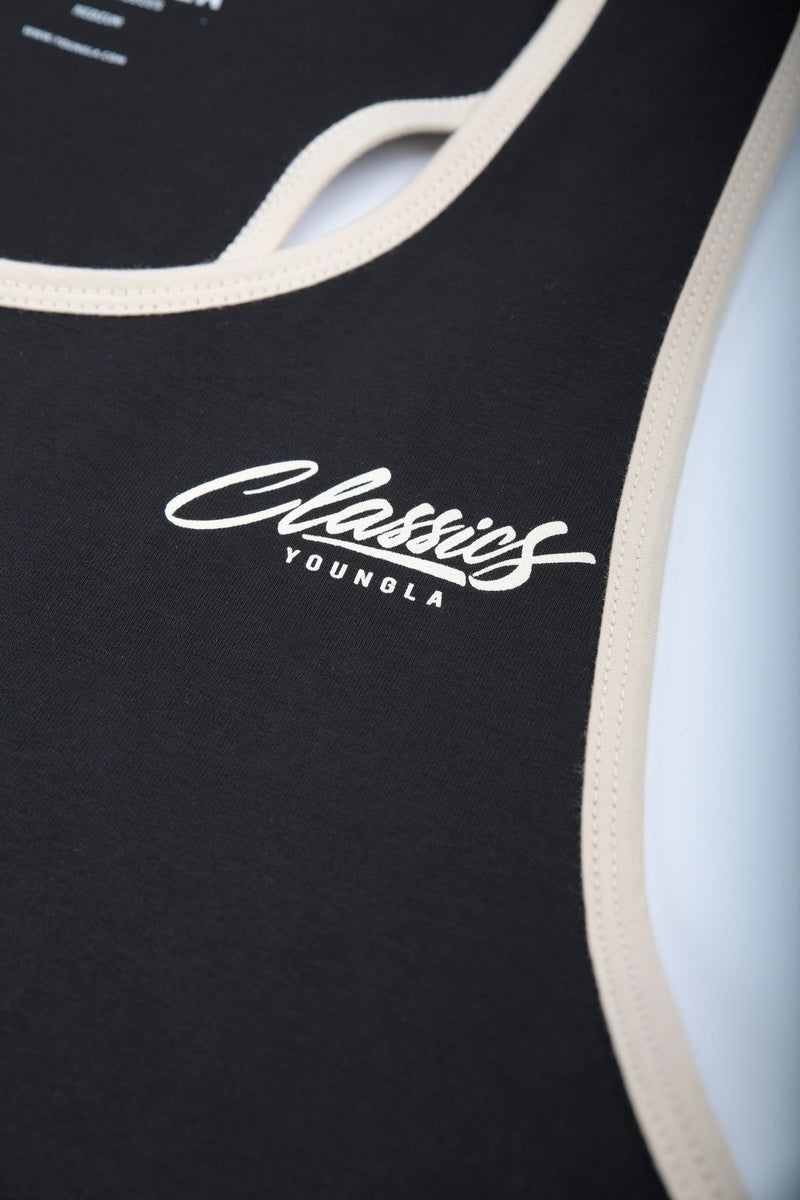 YoungLA 324 Classics Stringer Tank Black | IZ0796-435