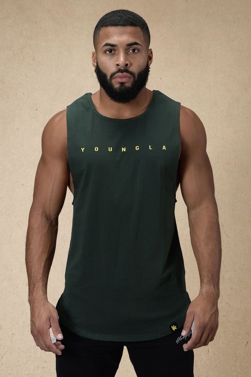 YoungLA 332 Infinity Muscle Tanks Black | QU5834-170