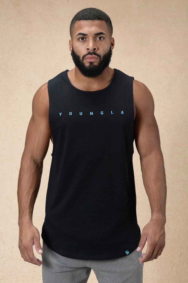 YoungLA 332 Infinity Muscle Tanks Black | QU5834-170