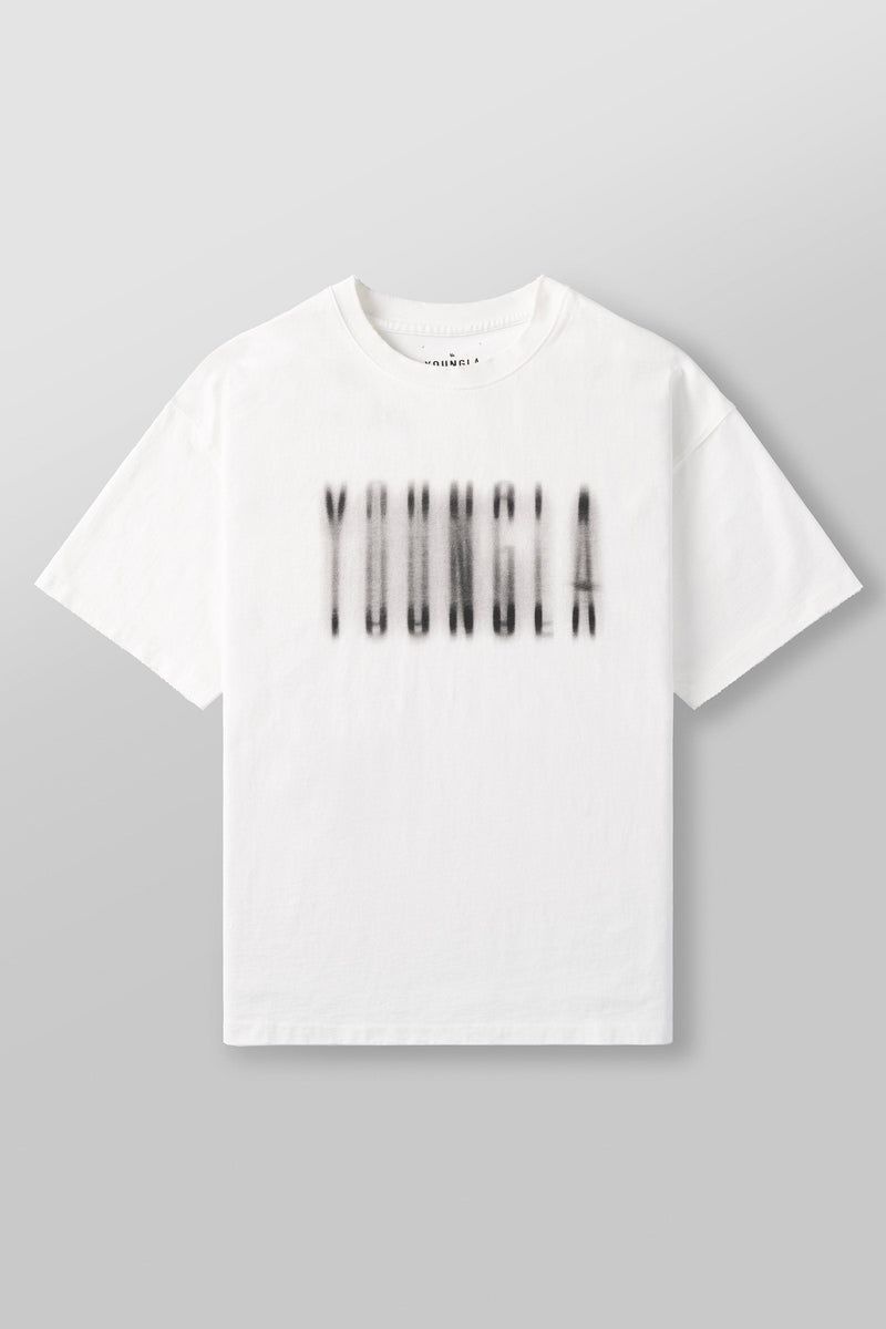 YoungLA 4075 , Blurry Heavyweight Shirt Black Wash | LP5386-710